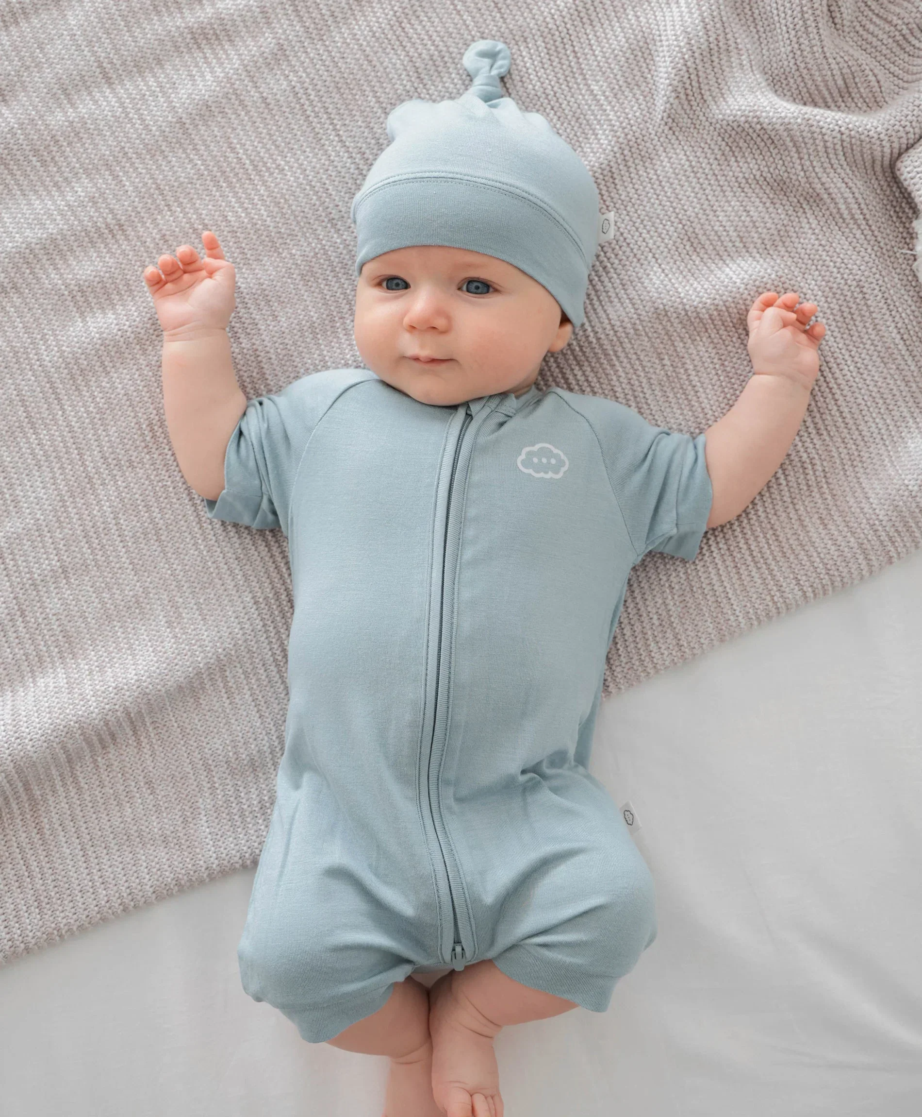Bamboo Beanie - Dusk Blue - Image 3