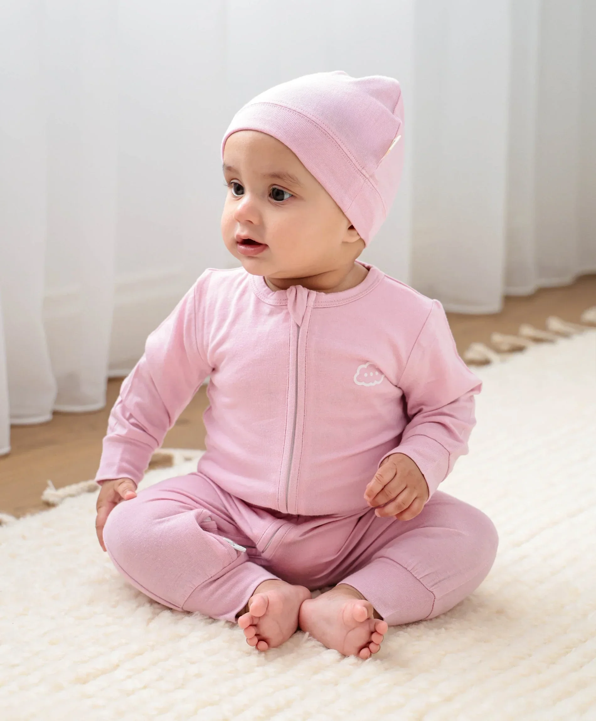 Bamboo Beanie - Lavender - Image 3