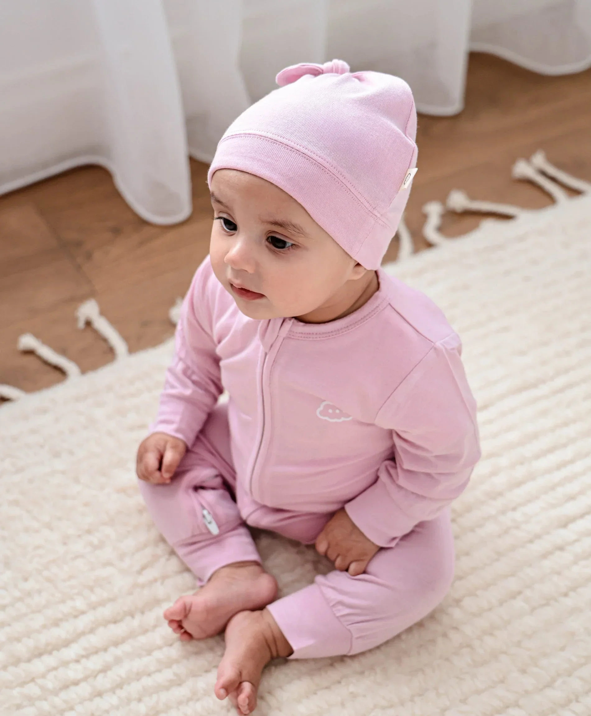 Bamboo Beanie - Lavender - Image 4
