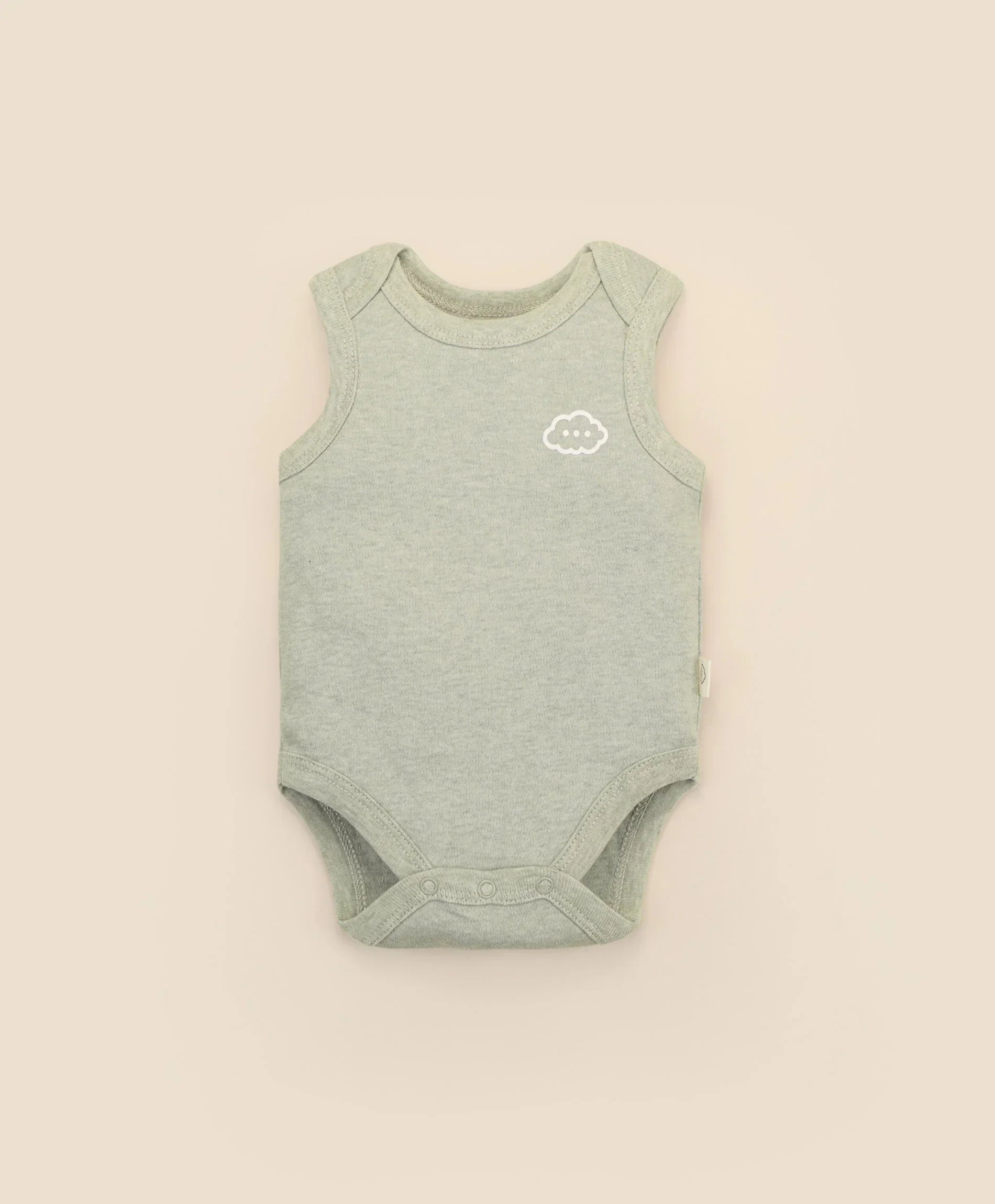 Organic Cotton 6PC Essentials Set - Heather Sage Green - Image 11