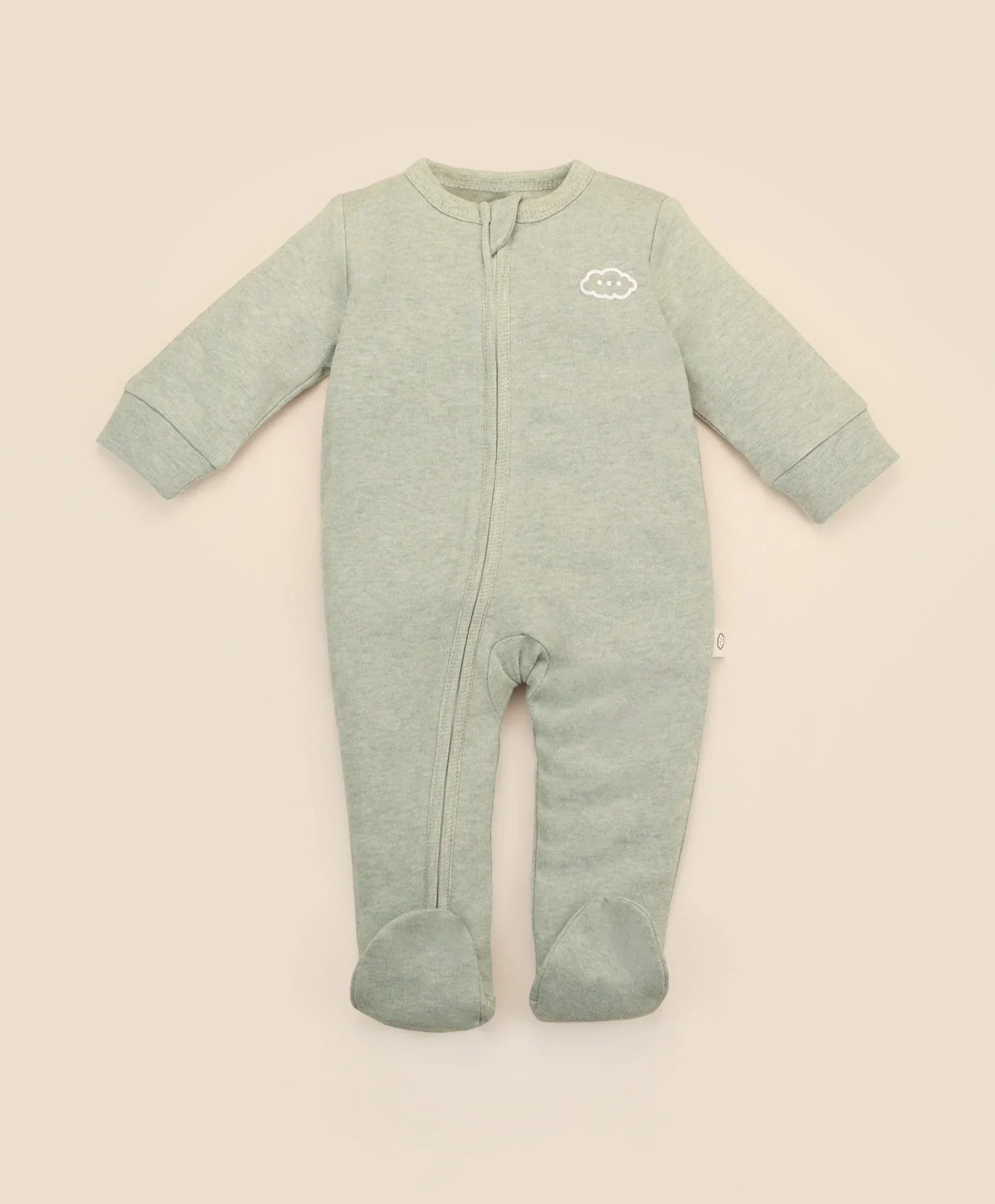 Organic Cotton 6PC Essentials Set - Heather Sage Green - Image 14