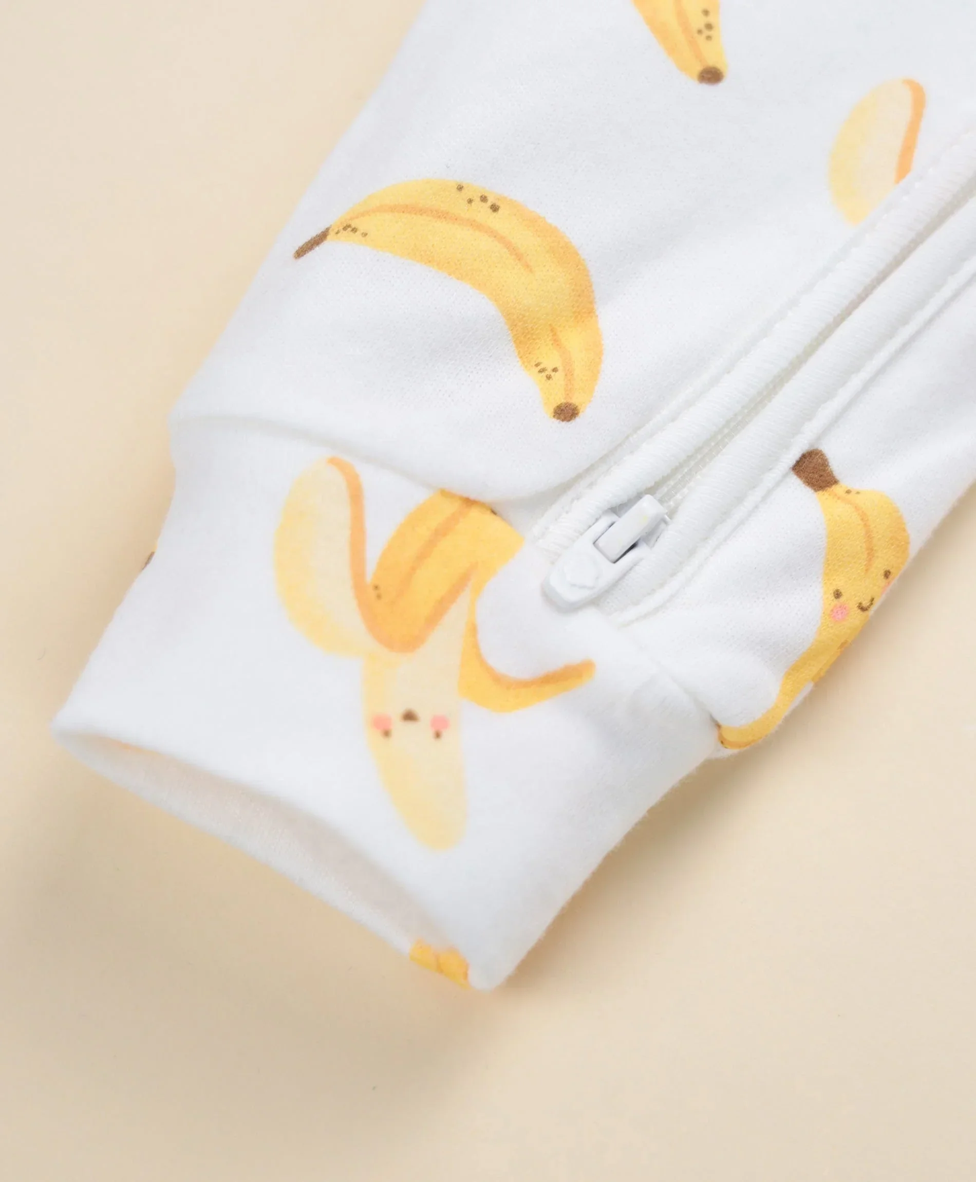 Organic Cotton Growsuit - Bananas - Image 5
