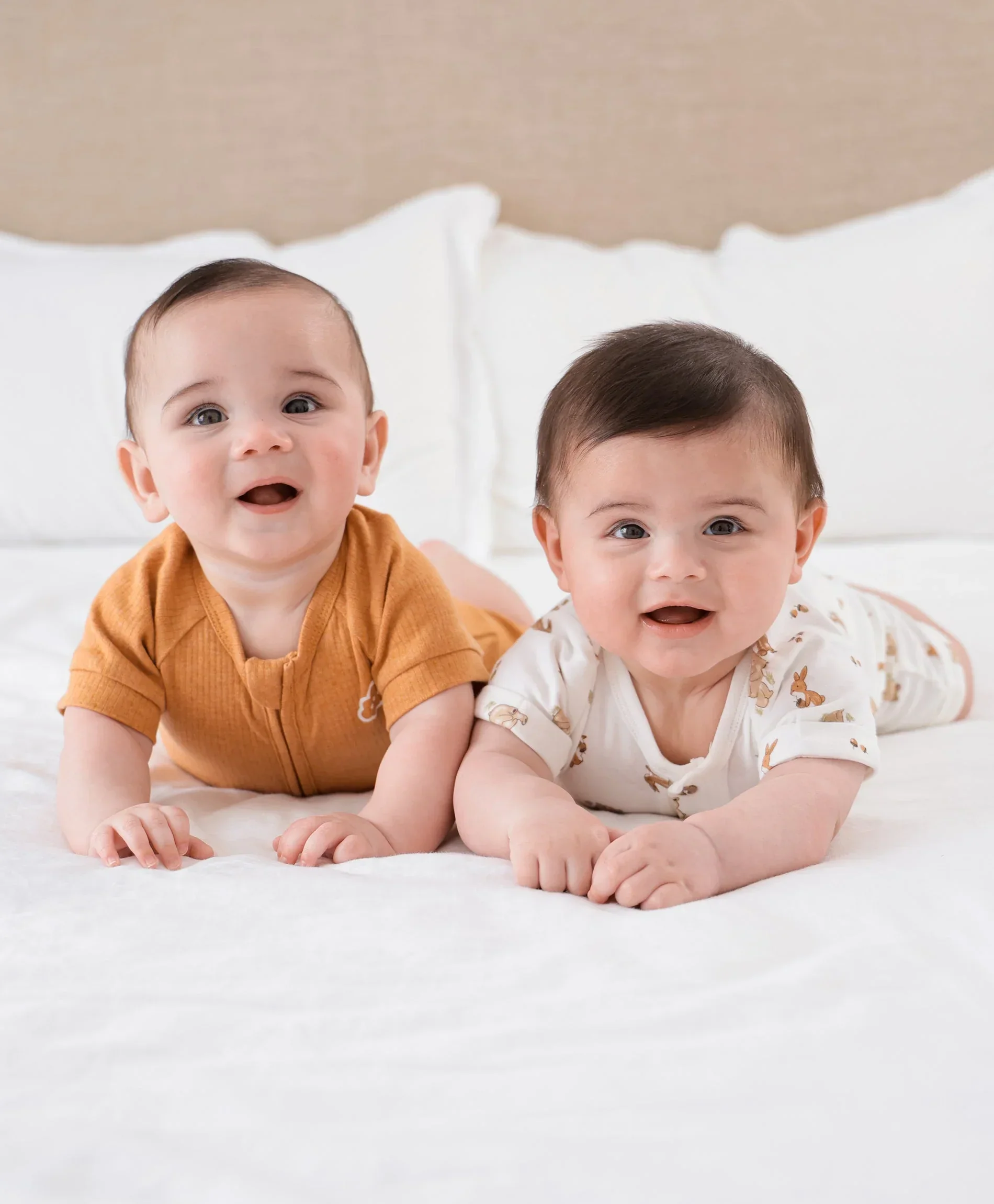 Organic Cotton Romper - Bear & Bunny - Image 7